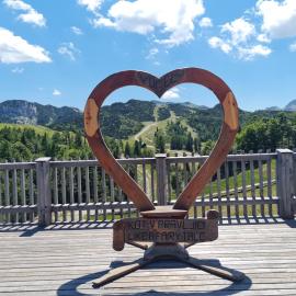 Chalet Burja at Vogel mountain - cable car access or hiking - not reachable with car, Hotel in Bohinj