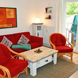 Ferienwohnung mit Balkon und Stran