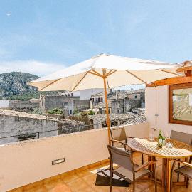 Townhouse with puig de María view by homevillas360
