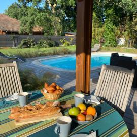 Messanges में, होटल Les cabanes de l'océan, Villa confort proche plage sauvage