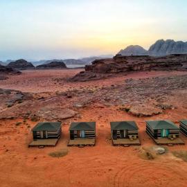 Salameh's Bedouin Camp، فندق في وادي رم