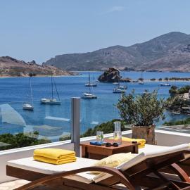 Patmos में, होटल The Petra, Small Luxury Hotels of the World