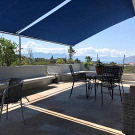 Aegina Sunset 3BR Apt with Huge Sea View Terrace