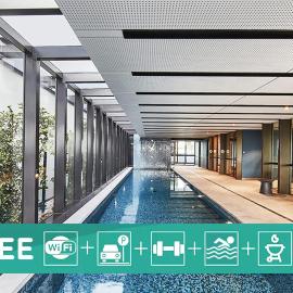 Luxury 3BRM Condo Pool Yoga Gym 2-Carport BoxHill, Hotel in Box Hill