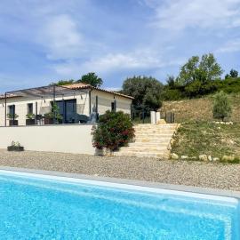 Villa 4 étoiles avec 2 chambres climatisation et piscine privée