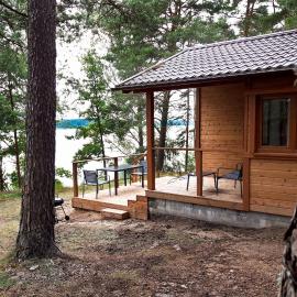 Domek letniskowy nad jeziorem Wdzydze, hotell sihtkohas Borsk