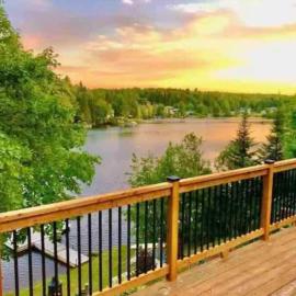 Chalet 4saisons、Saint-Calixteのホテル