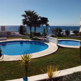 Bonito estudio Mijas urb.primera línea de playa