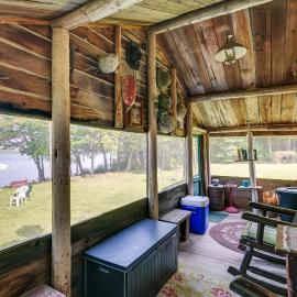 Peaceful Lakefront Cabin Getaway: Dock, Fire Pit!, hotel in Island Falls
