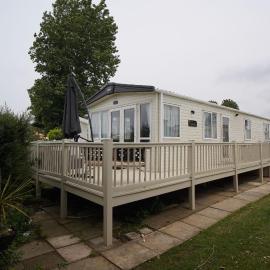 Stunning Heacham Sunset lodge pets go free linen included, hotell i Hunstanton