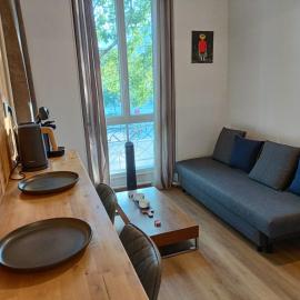 Studio cosy rénové -Hyper centre Grenoble, 1 min Gare-Tram, hotel en Grenoble
