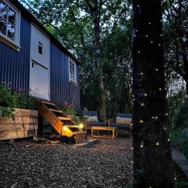 Cornwall Woodland Shepherd's Hut - Dennis Hut, hotel in Bodmin