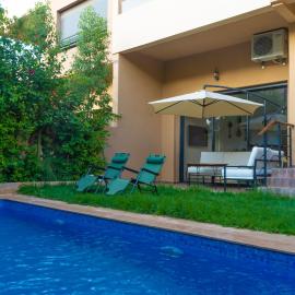 Family Palms Luxe Villa Marrakech with Private Pool
