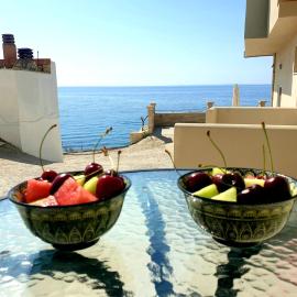 Villa Tzortzaki-Ifestos /Kalikovrextis Beach Crete، فندق في Térsa