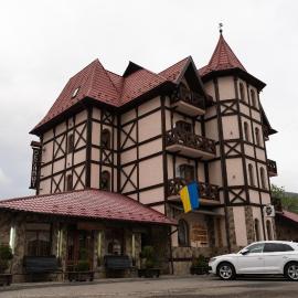 Oksamit Resort, hotel di Vorokhta