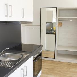 1 Zimmerapartment in der Land of Living