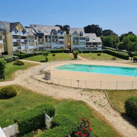 Ref 117 - Appartement duplex pour cinq personnes vue port Crouesty avec piscine