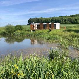 Tiny-Teich-Haus auf dem Rittergut、ブロムベルクのホテル