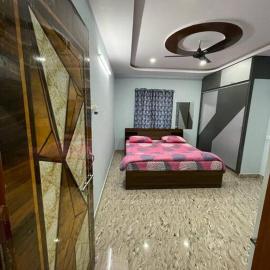 Servostay New 2 BHK Fully Furnished in Vizag near Beach - 1st Floor