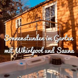 Zirkuswagen mit Outdoor Whirlpool und Garten, hotelli kohteessa Petershagen