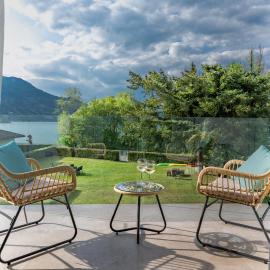 Casa al Lago di TSS' - Ampio Giardino Fronte al Lago - Perfetto per Famiglie e Gruppi a Calceranica al Lago