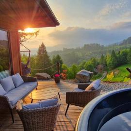 wLesie Domek w Górach Pieniny, hotell i Krościenko