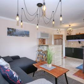 Appartement 4 Zaton beach modern und stilvoll mit Balkon in Strandnähe