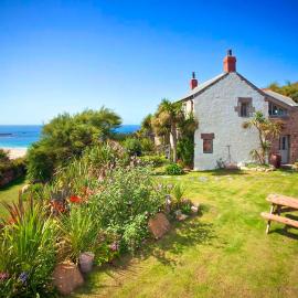 Tresillian Beach House Sea-views Large Gardens