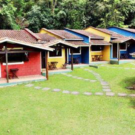 Eco Chalés Luar das Marés: Ubatuba'da bir otel