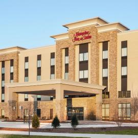 Hampton Inn & Suites Minooka，Channahon的飯店