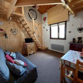 Studio montagnard à Autrans, 3 pers, parking privé, 2 étoiles - FR-1-737-57
