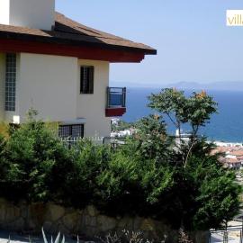 Villa 6 Rooms 1 Living Room Magnificent Sea View Kuşadası
