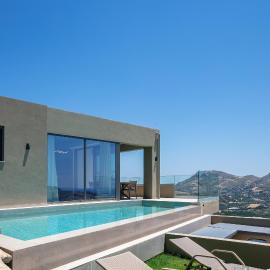 Epsilon Villa, Private Swimming Pool Garden, Panoramic Sunset
