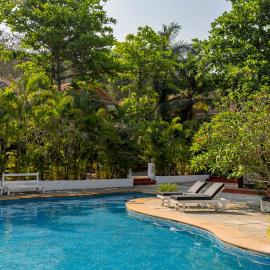 Beachside Bliss Villas by The Blue Kite - Candolim 10 min walk from Sinquerim Beach, hotel in Sinquerim
