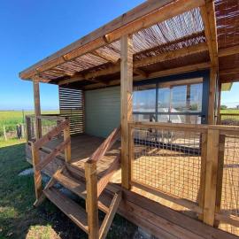 Bungalow 4 personas - Camping Playa de Tapia, hotel in Tapia de Casariego