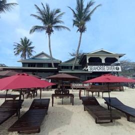 Seahorse Diver Guesthouse, hotel i Perhentian-øerne