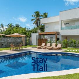 Casa de luxo, 4 Suites e Cond C Piscina-SH062, hotel u gradu Antunes