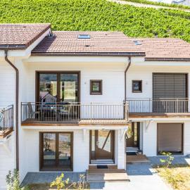Villa mitoyenne proche des bains, hotelli kohteessa Saillon