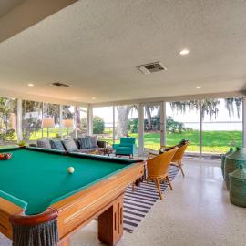Luxe Waterfront Oasis w/ Dock - Direct Lake Access