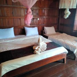 Riverside Bungalow Don Det, hotell i Don Det