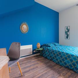 Coeur de ville #B1 - Chambre privée dans logement partagée - Proche commerces et transports