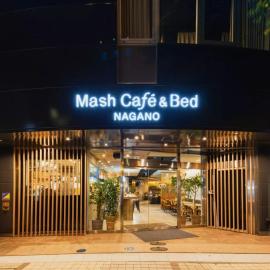 Mash Cafe & Bed NAGANO、長野市のホテル
