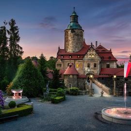 Zamek Czocha, hotel Leśnában