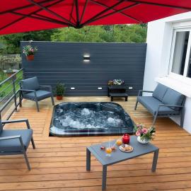Gîte Le Berceau du Marin 4 chambres terrasse & spa Redon centre 300m