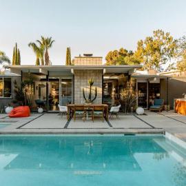 Eichler Mid Century Modern Designer Pool/Jacuzzi, hotel u gradu Tauzand Ouks