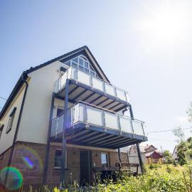 Traumferienhaus Bergblick Mittelndorf, bis zu 8 Personen, Sauna, Grill, hótel í Sebnitz
