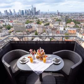 Luxus Apartment mit Skyline View., hotel em Frankfurt