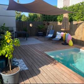 Maison, piscine centreville Gujan-Mestras 4 hôtes, hotel in Gujan-Mestras