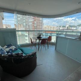 Unique (Ex-Estanconfor) Ar Cond, e sacada fechada Apto 1210
