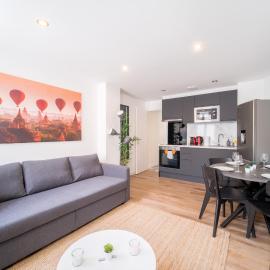T2 lumineux tout confort avec sa terrasse ensoleillée